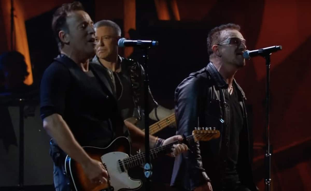 Bruce Springsteen et U2