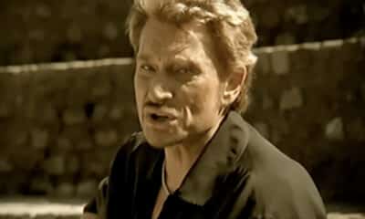 Johnny Hallyday en colère