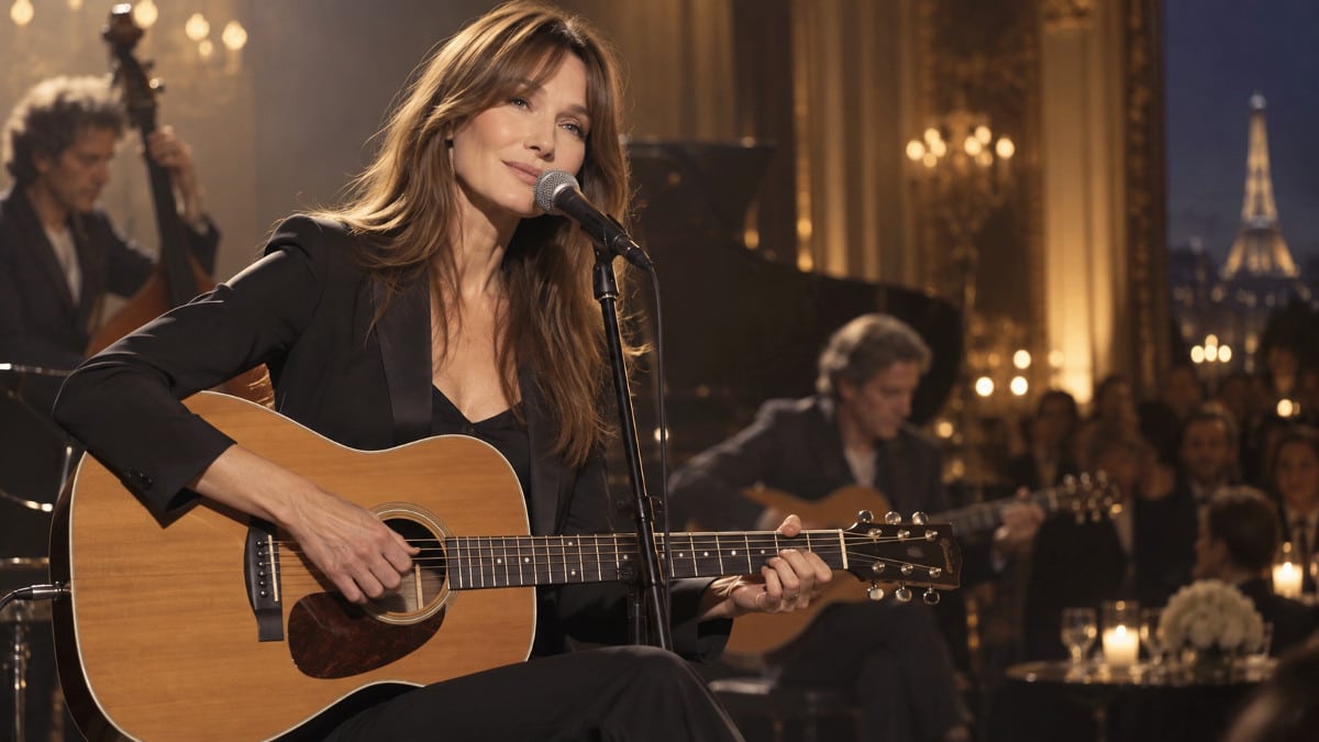 Carla Bruni de retour au Printemps