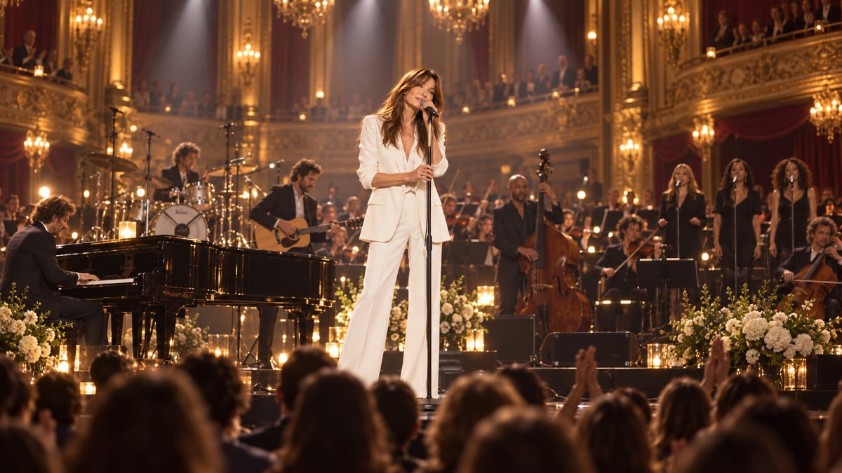 Carla Bruni en concert à Tel-Aviv