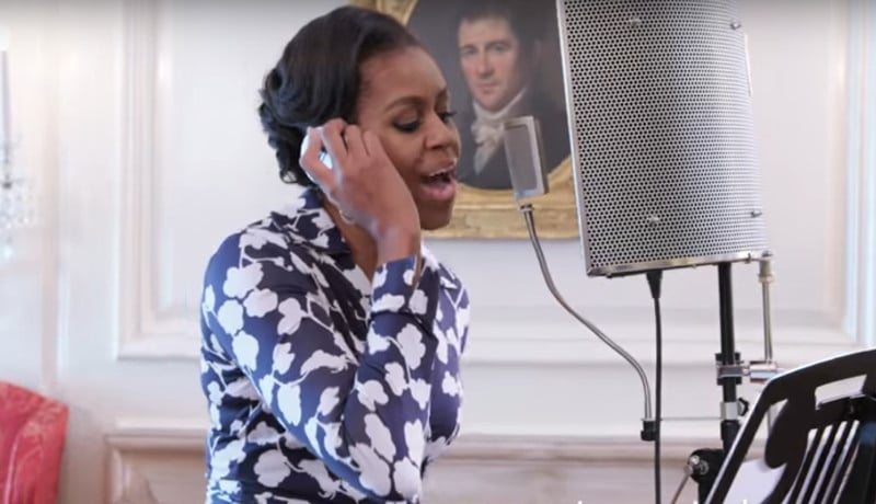 Découvrez Michelle Obama en chanteuse de rap