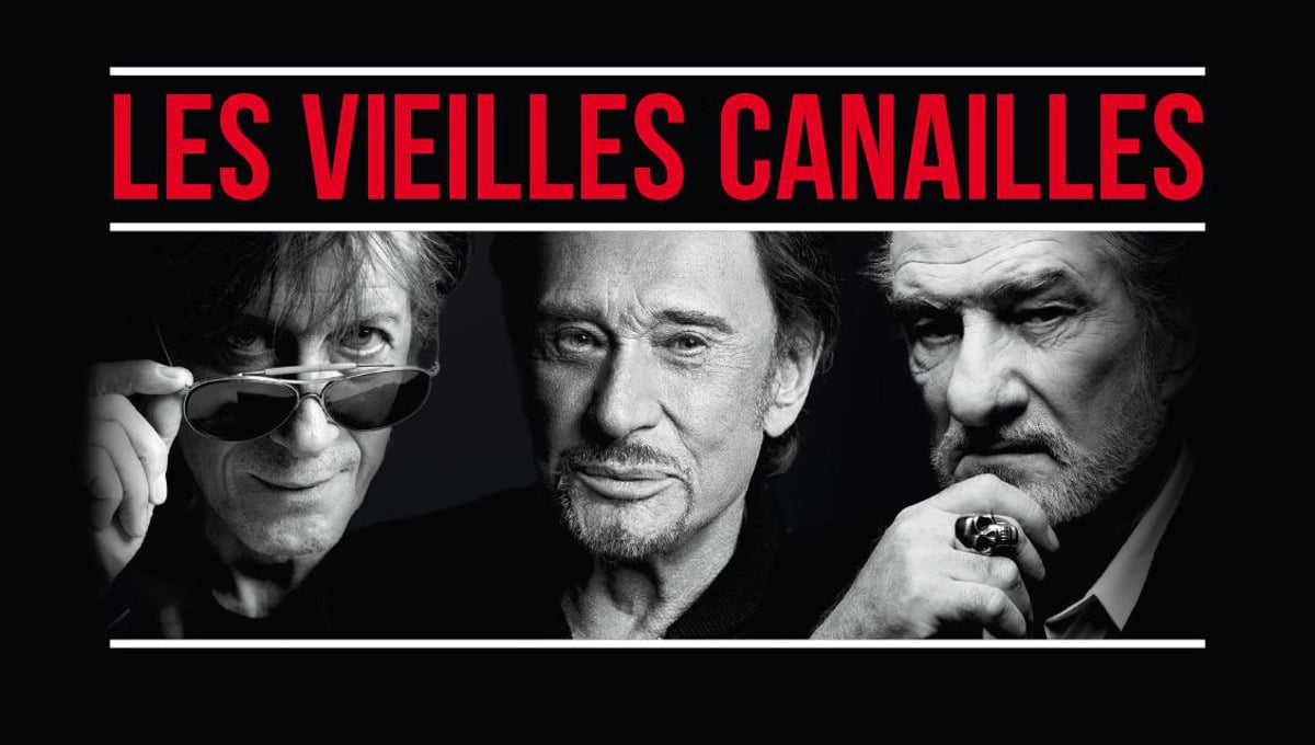 Johnny Hallyday concerts Vieilles Canailles