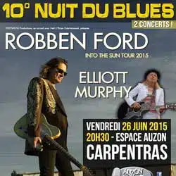 Programme 10ème Nuit Du Blues De Carpentras 28