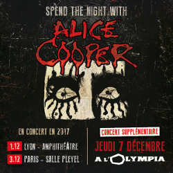 Alice Cooper annonce un deuxième concert à Paris 5