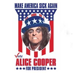 Alice Cooper se lance dans la présidentielle américaine 4