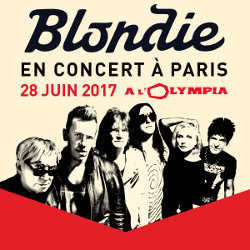 Blondie en concert à l'Olympia le 28 juin 2017 4