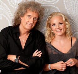 Brian May et Kerry Ellis en concert à Paris 11