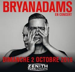 Bryan Adams au Zénith de Paris en octobre 2016 8