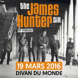 The James Hunter Six en concert à Paris le 19 mars 2016 4