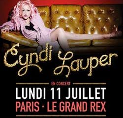 Cyndi Lauper au Grand Rex le 11 juillet 2016 5