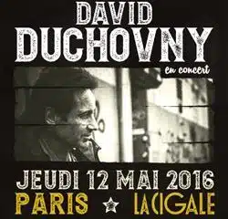 David Duchovny en concert à La Cigale 17