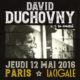 David Duchovny en concert à La Cigale 30