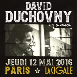 David Duchovny en concert à La Cigale 28