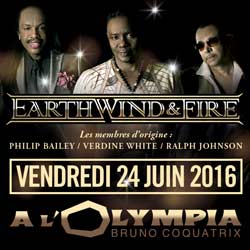 Earth, Wind And Fire à l'Olympia le 24 juin 2016 16