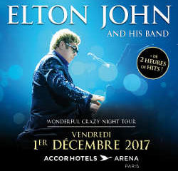 Elton John de retour dans l'hexagone en 2017 8