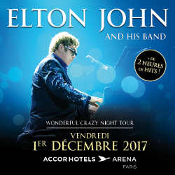 Elton John de retour dans l'hexagone en 2017 7