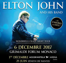 Elton John en concert à Monaco le 6 décembre 2017 5