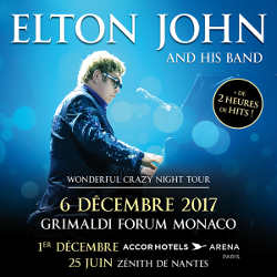 Elton John en concert à Monaco le 6 décembre 2017 4