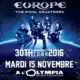 Europe en concert à l’Olympia le 15 novembre 2016 6