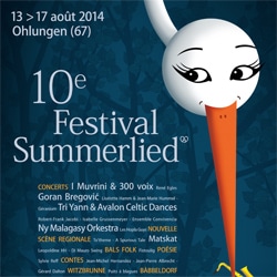 Découvrez le programme du Festival Summerlied 19