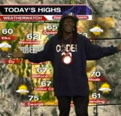 Une légende du rap US présente la météo 11