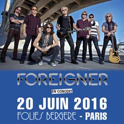 Foreigner le 20 juin 2016 aux Folies Bergères 4