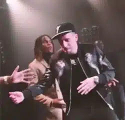 Franck Ribéry déchaîné au concert du rappeur MHD 11