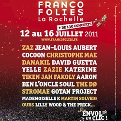 Découvrez les 1er artistes des Francofolies 2011 4