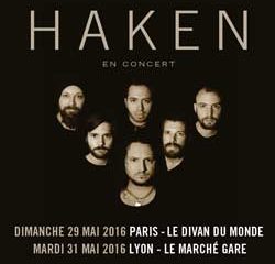 Le groupe Haken en tournée française 26