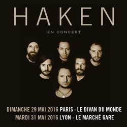 Le groupe Haken en tournée française 25