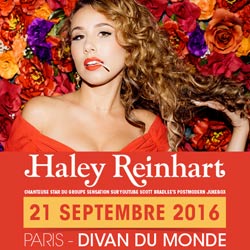 Haley Reinhart en concert à Paris le 21 septembre 2016 4