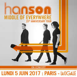 Les Hanson en concert à La Cigale le 5 juin 2017 7