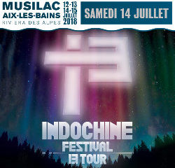 Indochine en concert à Musilac le 14 juillet 2018 5