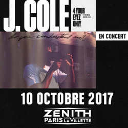 J. Cole en concert à Paris le 10 octobre 2017 4