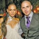 JEnnifer Lopez accompagnée du chanteur Pitbull