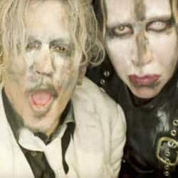 Marilyn Manson et Johnny Depp dans le clip de Say10