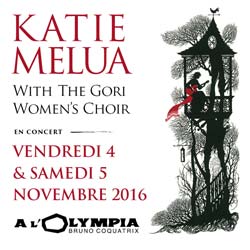 Katie Melua les 4 et 5 novembre à l'Olympia 5