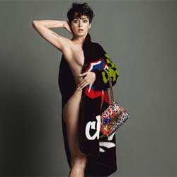 Katy Perry à moitié nue pour la marque Moschino 13