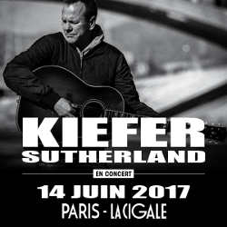 Kiefer Sutherland en concert à Paris le 14 juin 2017 4