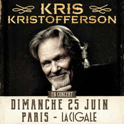 Kris Kristofferson en concert à Paris le 25 juin 2017 4