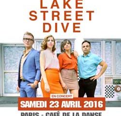 Lake Street Dive en concert au Café de la Danse 29