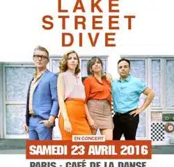 Lake Street Dive en concert au Café de la Danse 11