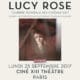 Lucy Rose de retour à Paris le 25 septembre 2017 9