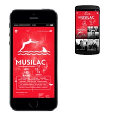 L'application Musilac débarque sur Smarphone