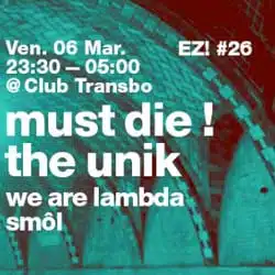 Must Die au Club Transbo le 6 mars 2015 16