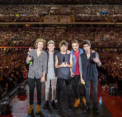 Les One Direction présentent le dvd live de leur dernière tournée 23