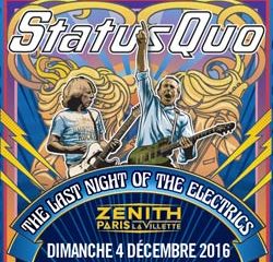 Status Quo en concert à Paris le 4 décembre 2016 5