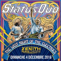 Status Quo en concert à Paris le 4 décembre 2016 19