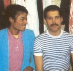 Michael Jackson Freddie Mercury 17