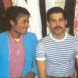 Michael Jackson Freddie Mercury 16